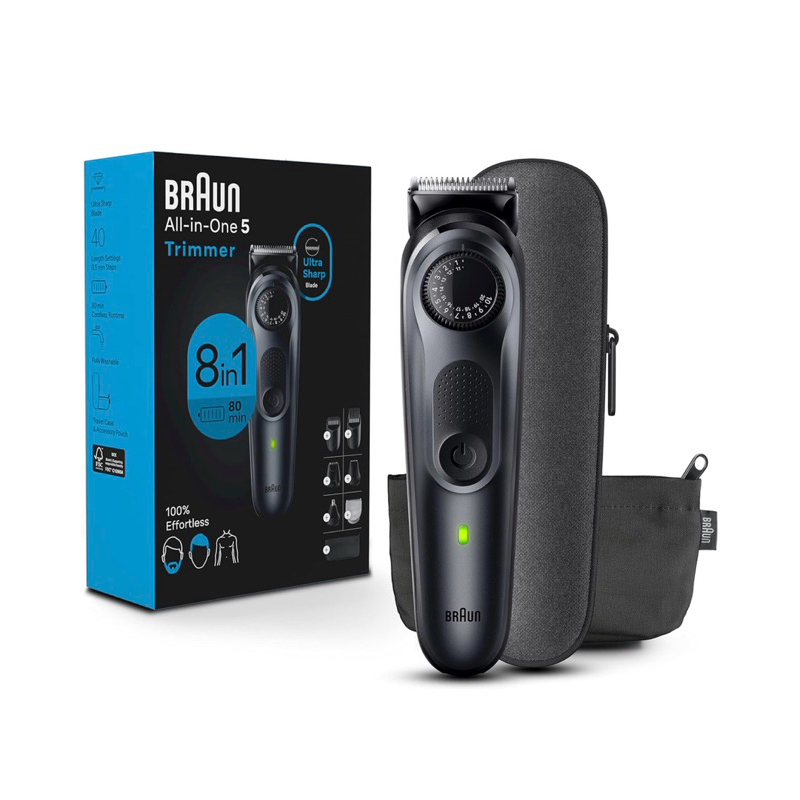 Braun Trimmer5 8合一 多功能剃刀