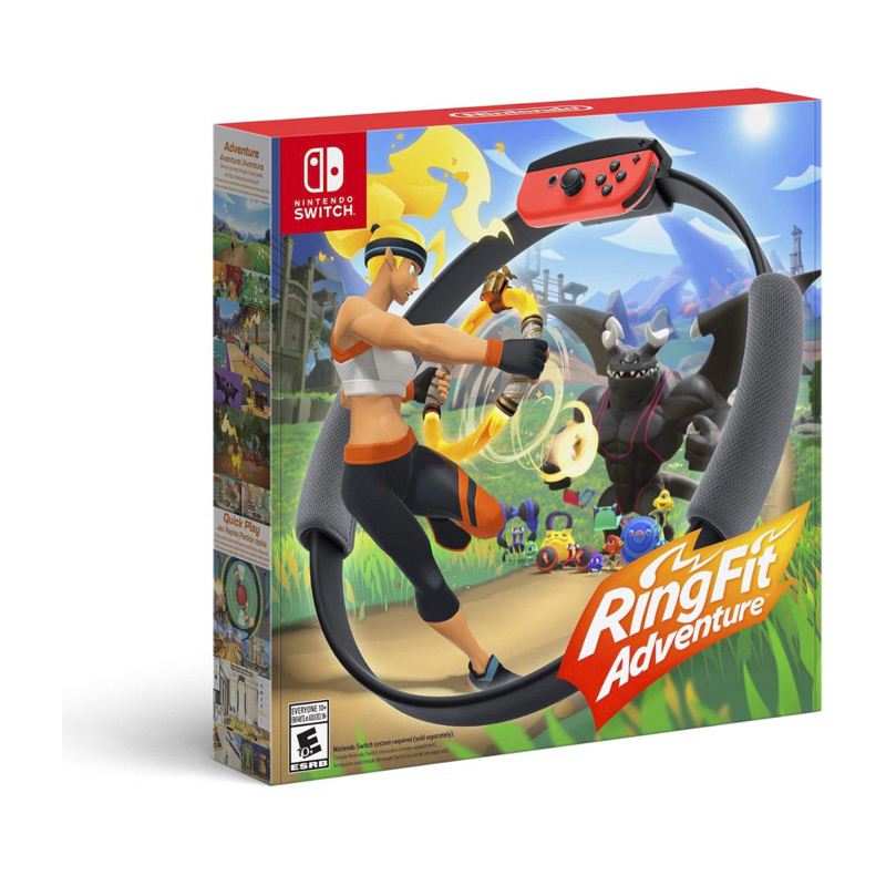 ［福利品出清］Switch 健身環大冒險組合 ringfit