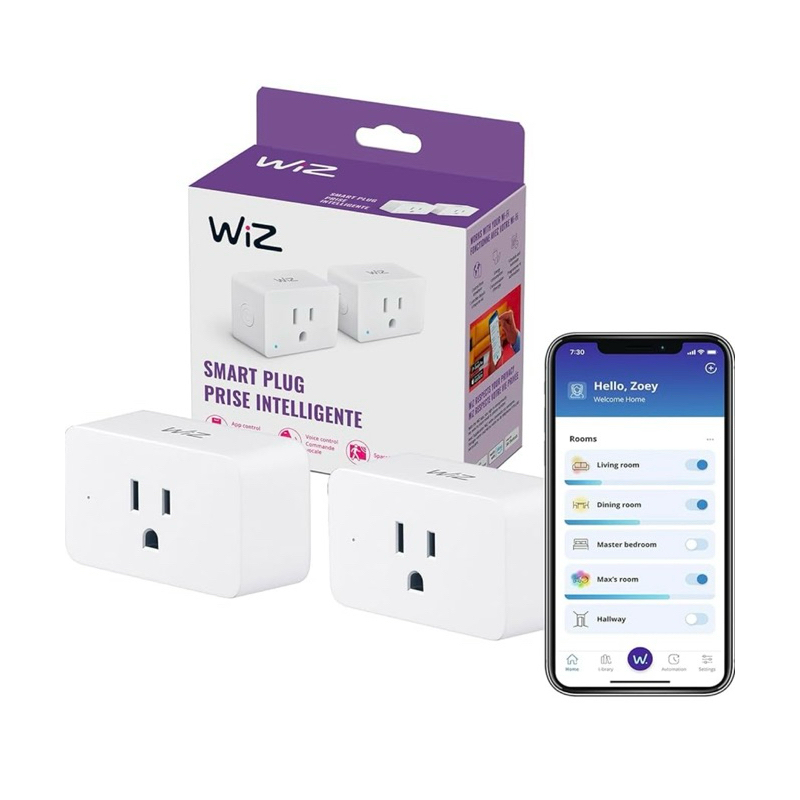 ［福利品出清］Philips飛利浦WIZ照明智慧插座 2入