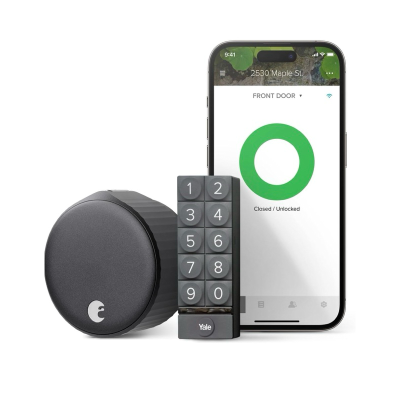 ［福利品出清］August智慧鎖數字鍵盤smart keypad