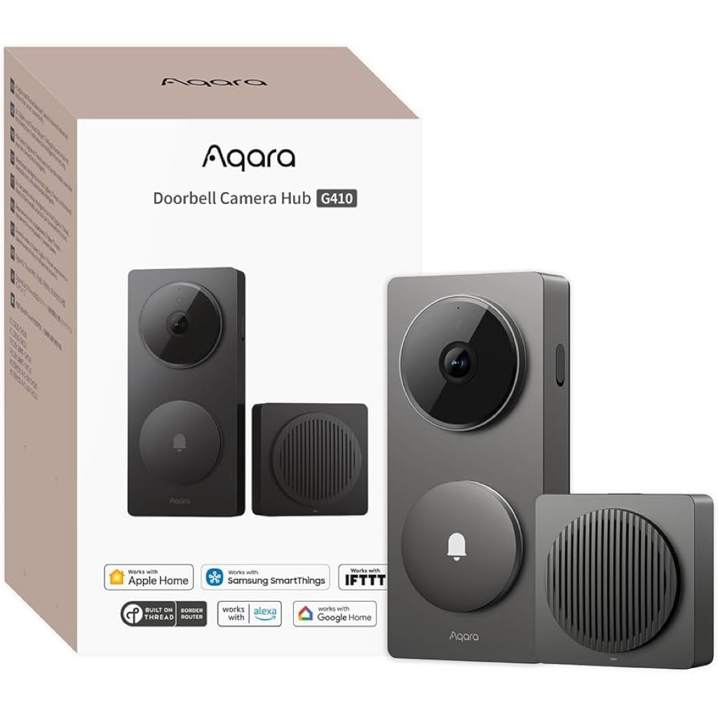 [福利品出清］Aqara G410/G4智慧門鈴國際版