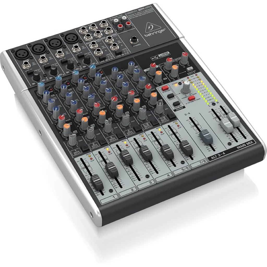 [福利品出清］Behringer XENYX 1204USB混音器