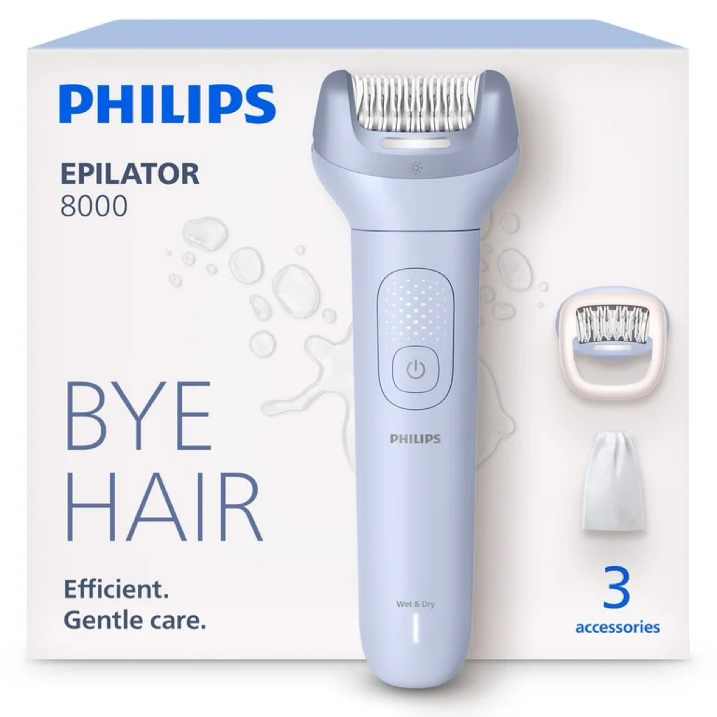 Philips除毛機Series 8000現貨最新款BRE708乾濕兩用